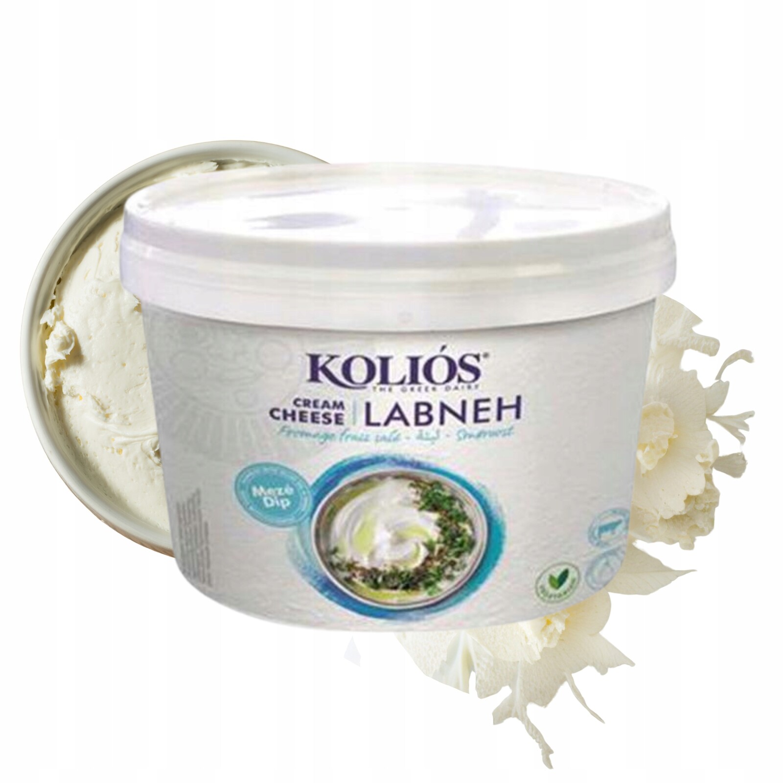 Řecký krémový sýr Labne Labneh Kolios 5 kg, jemný sýr přímo z Řecka