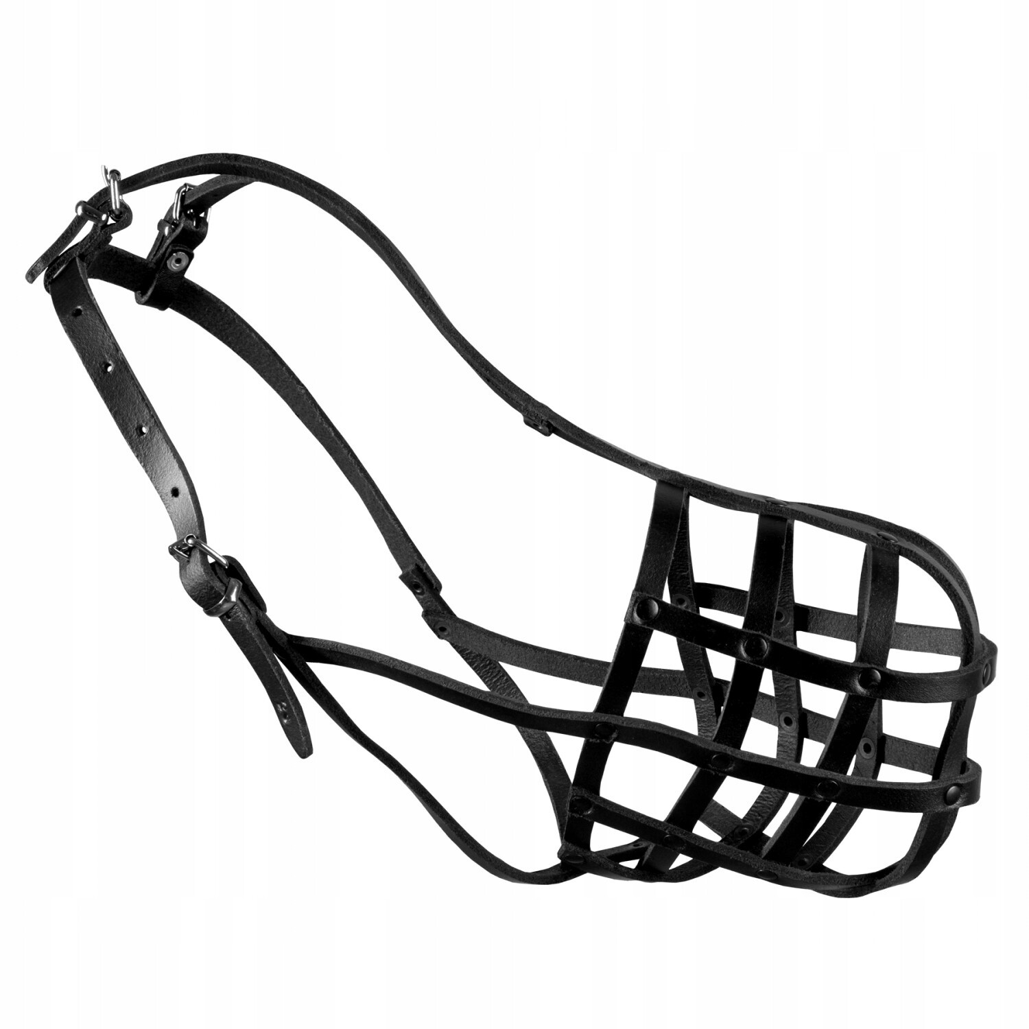 Kožený náhubek Rotweiler 34 Velký