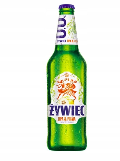 Żywiec Nealkoholický ovocný pivní nápoj s příchutí lípy a kdoule 0% 20 x 500 ml