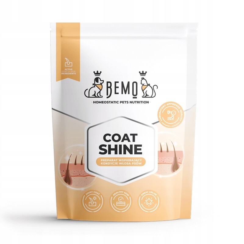 Bemo Coat Shine – doplněk podporující stav srsti psů