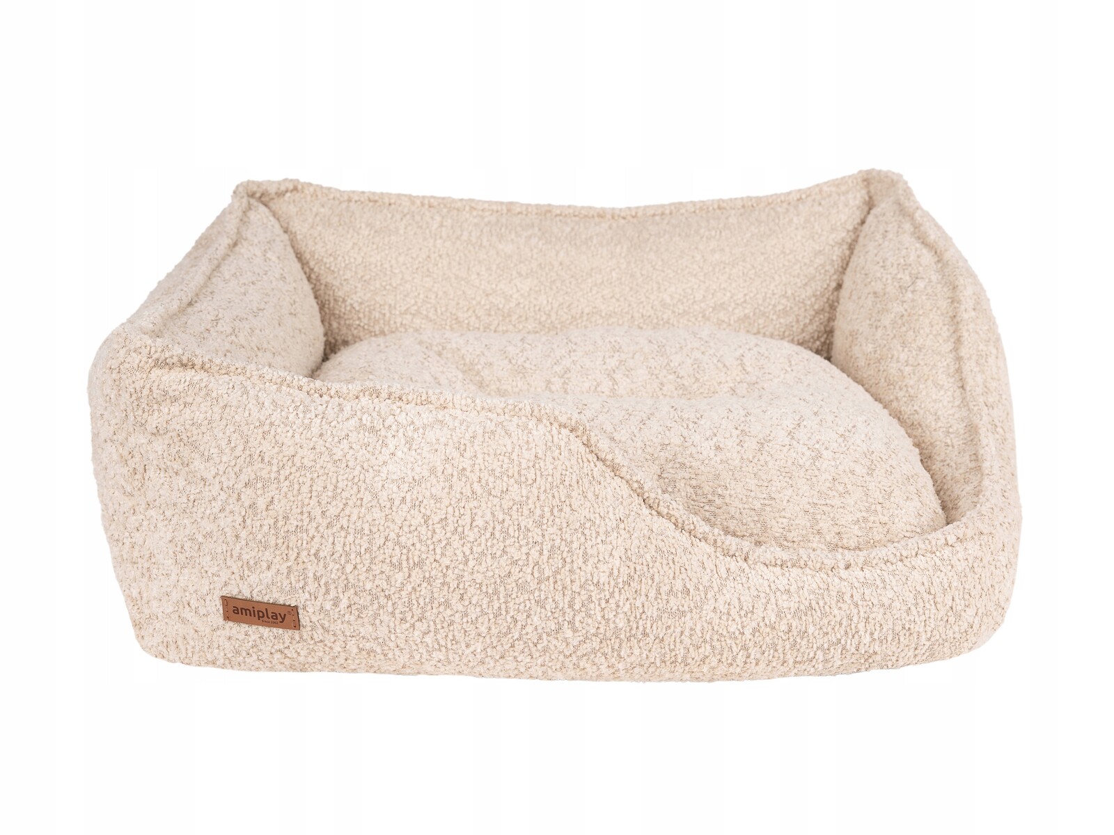 Amiplay Prato Pelíšek s paměťovou pěnou pro psa Sofa S Béžová