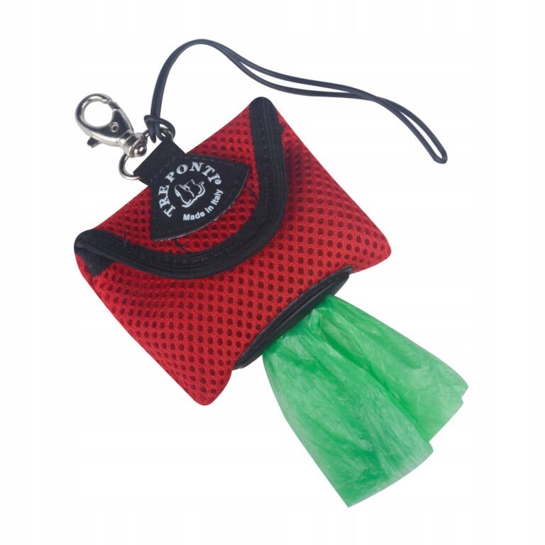 Tre Ponti zásobník na kuposiatky červený