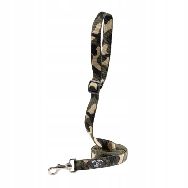 Tre Ponti Vodítko 5 m Maskáčový