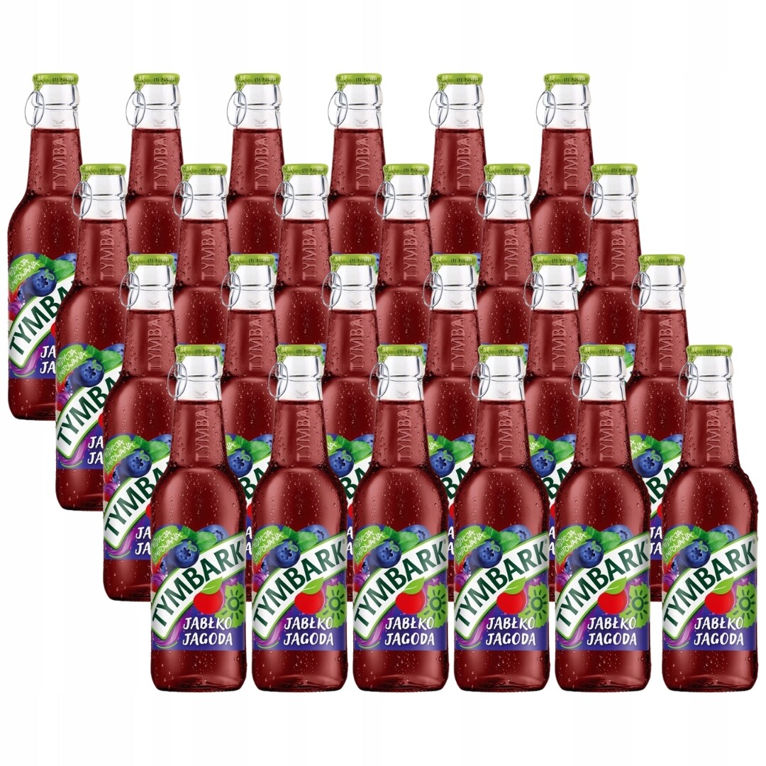 Tymbark Nápoj jablko borůvka 250 ml x 24 kusů