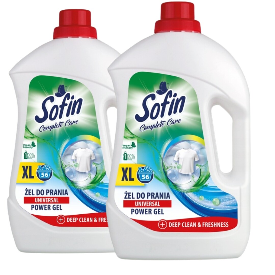 Sofin Gel Univerzální prací prostředek Deep Clean&Freshness XL 5,04 l 112 praní