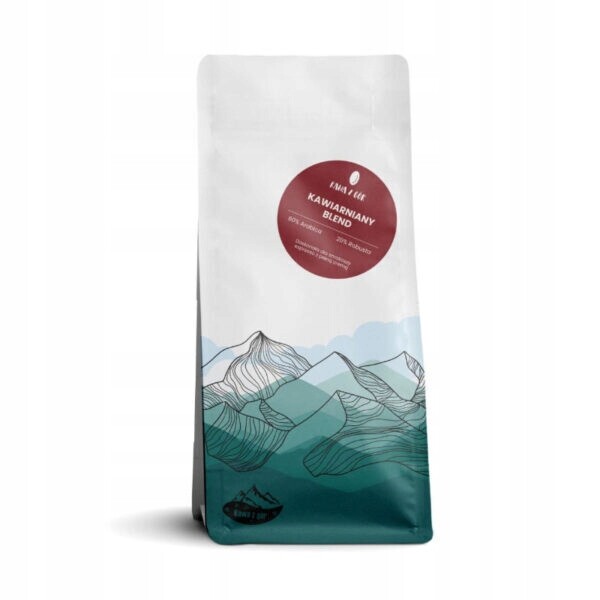 Káva zrnková, čerstvě pražená, 1 kg Kavárny Blend Káva Z hor