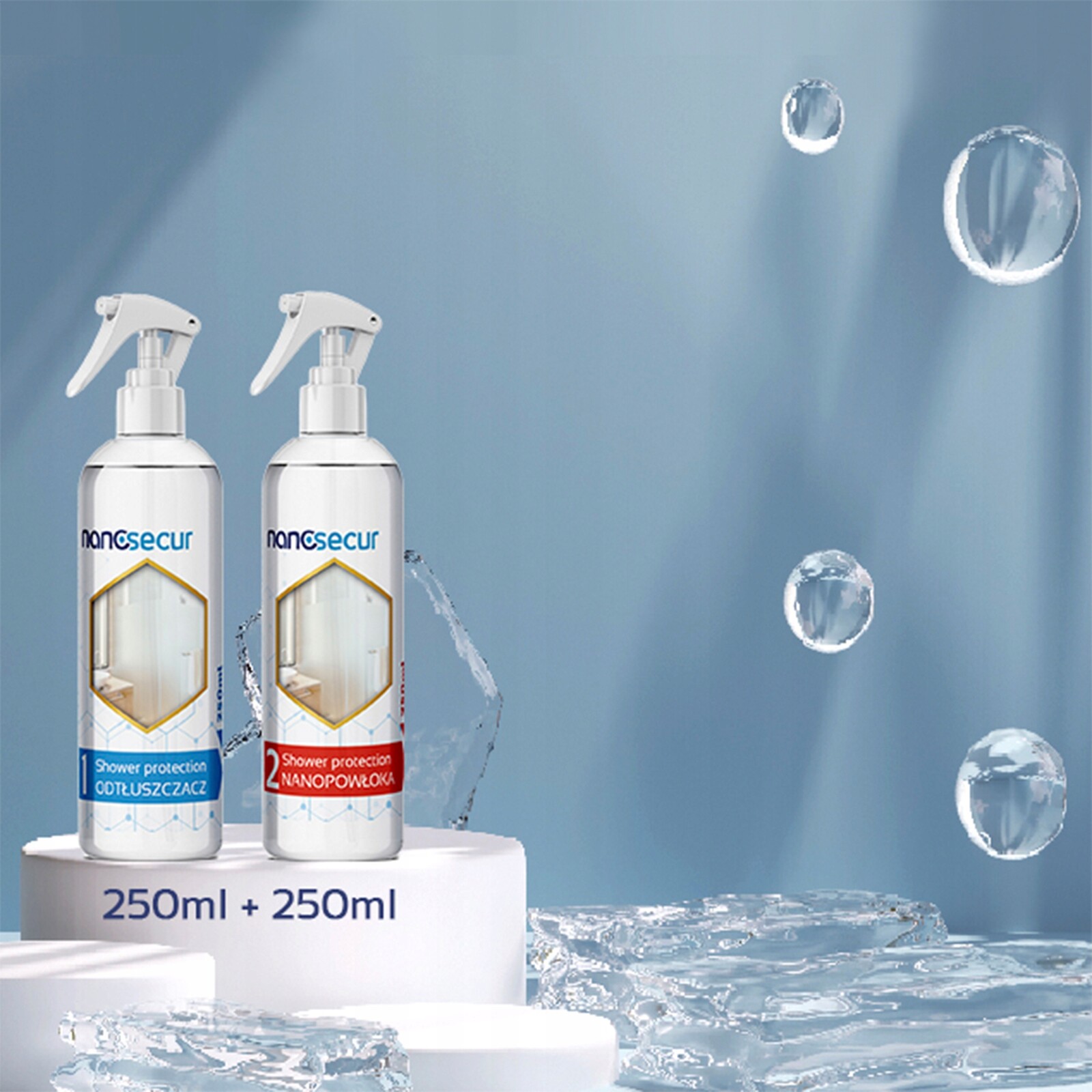 Sada pro impregnaci oken a skleněných fasád 250 ml