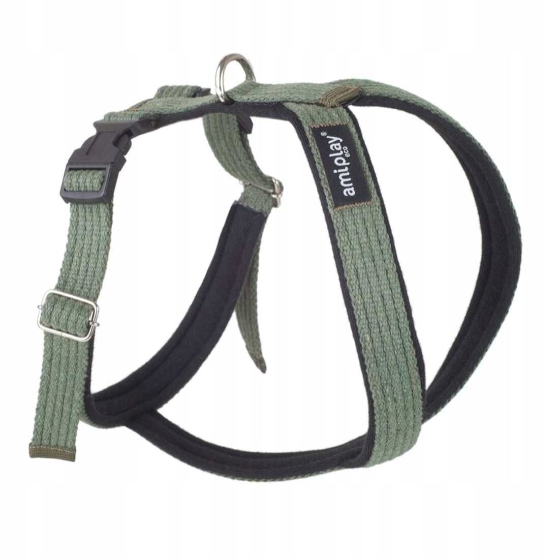 Amiplay Silné popruhy Grand Soft Cotton M Khaki