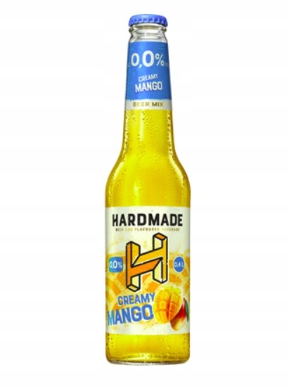 Hardmade Creamy Mango nealkoholické pivo s příchutí krémového manga 12 x 400 ml