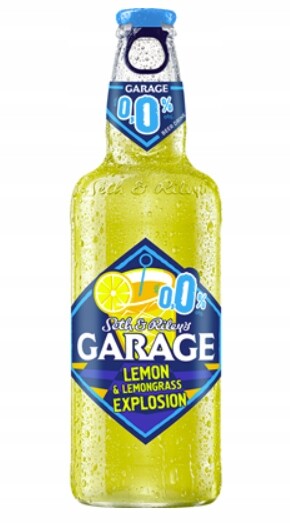 Garage Nealkoholické pivo s příchutí citronu a citronové trávy 20 x 400 ml