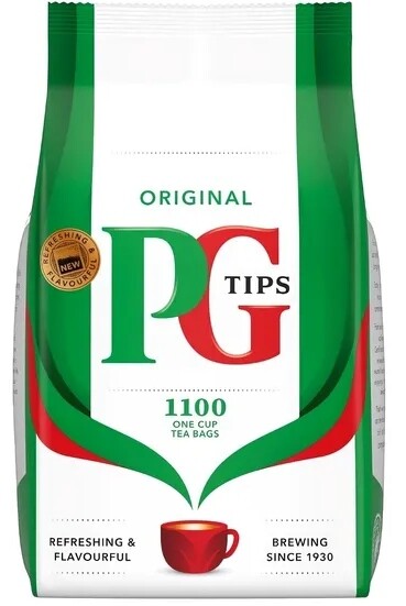 Pg Original Tips Anglický Čaj 1100 sáčků Uk dlouhá data 10/2026