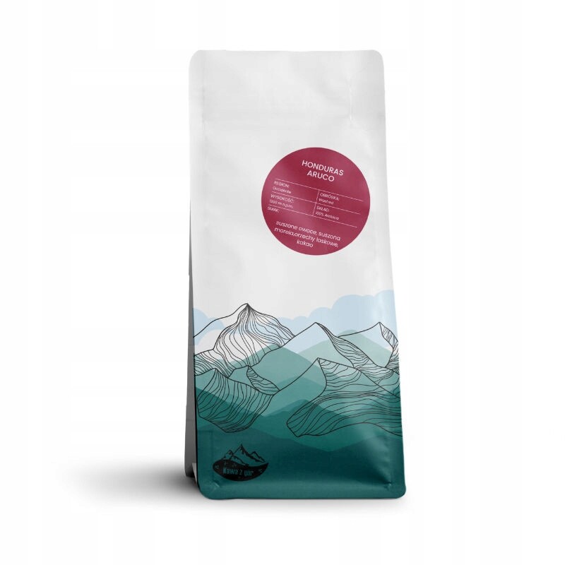 Káva zrnková, čerstvě pražená, 1 kg Honduras Aruco Káva z hor