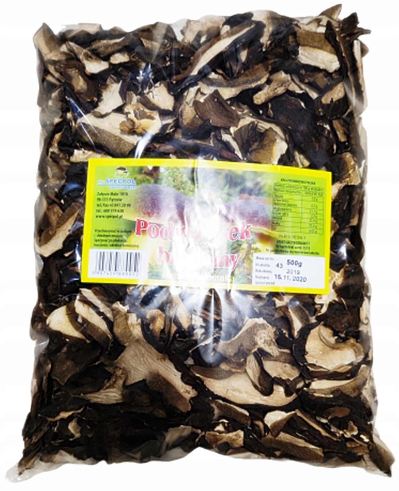 Sušené houby podhoubí sušené 500 g