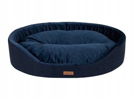 Pelíšek oválné Siena XXL 86x76x17,5 cm