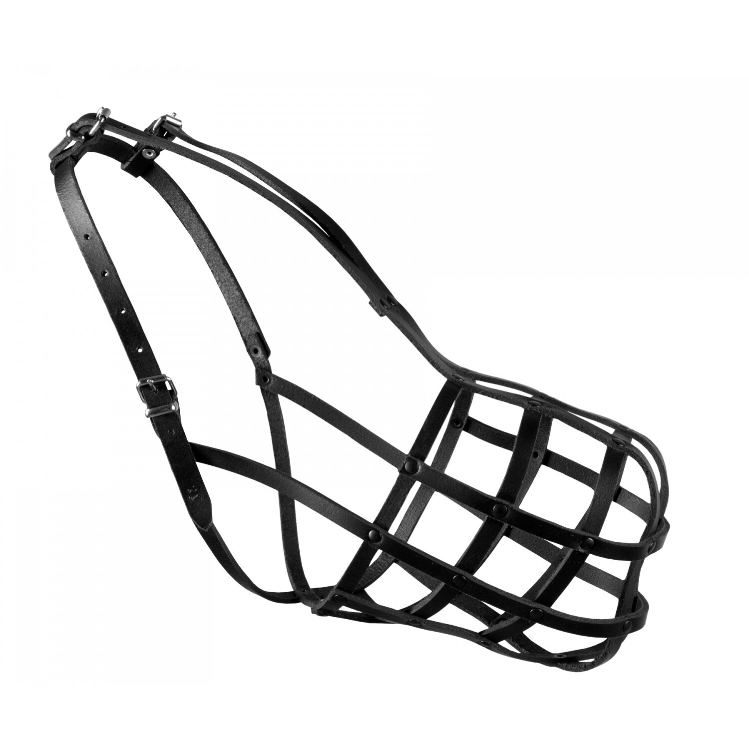 Kožený náhubek 37 Dog