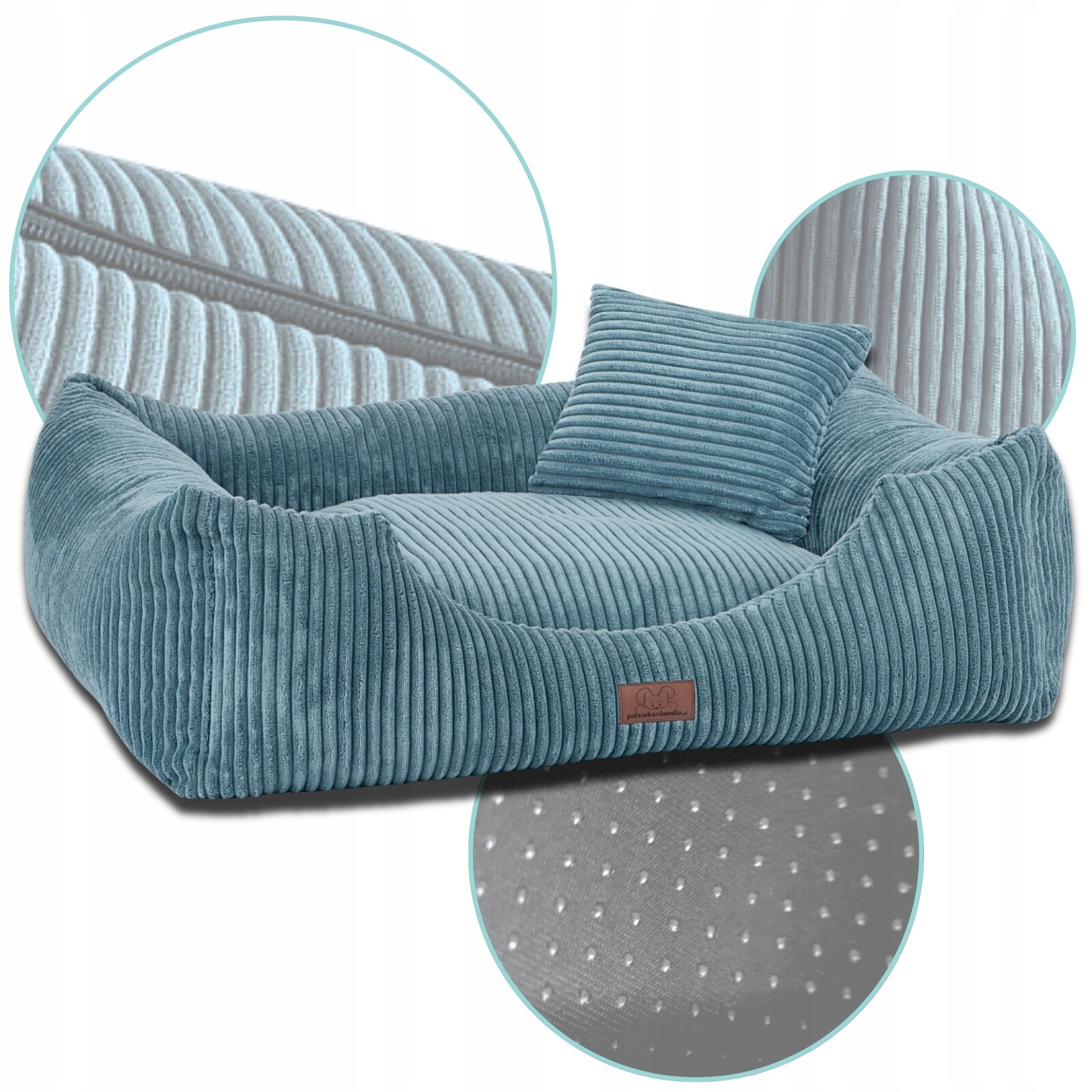 Pelíšek Pro Psa Potah Máta 80x70 Polštář Matrace Mátová