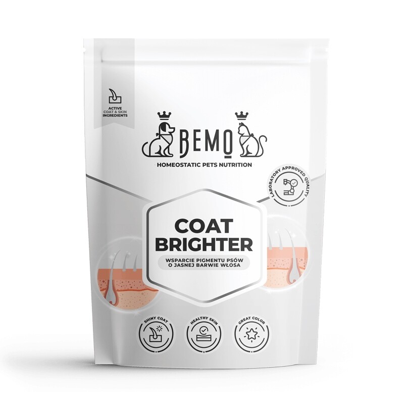 Bemo Coat Brighter – doplněk zintenzivňující světlou barvu srsti psů