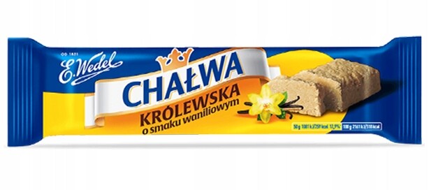 Wedel Královská chaloupka s vanilkovou příchutí 50 g 20 ks