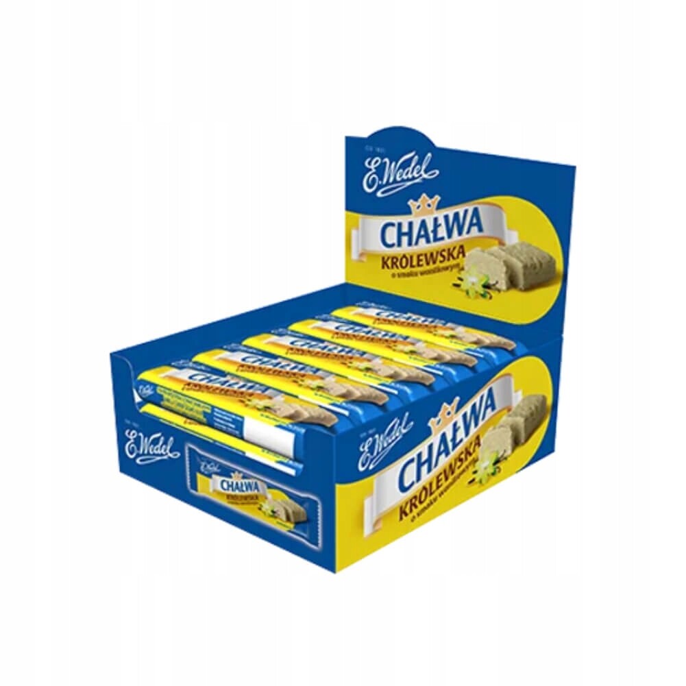 Chalva Královská vanilková Wedel 50 g (balení 20ks)