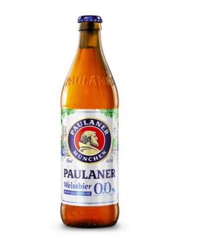 Paulaner Hefe-Weissbier Nealkoholické pivo 20x500 ml láhev
