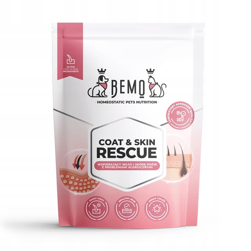 Bemo Coat & Skin Rescue – podpora kůže a srsti psů s alergií