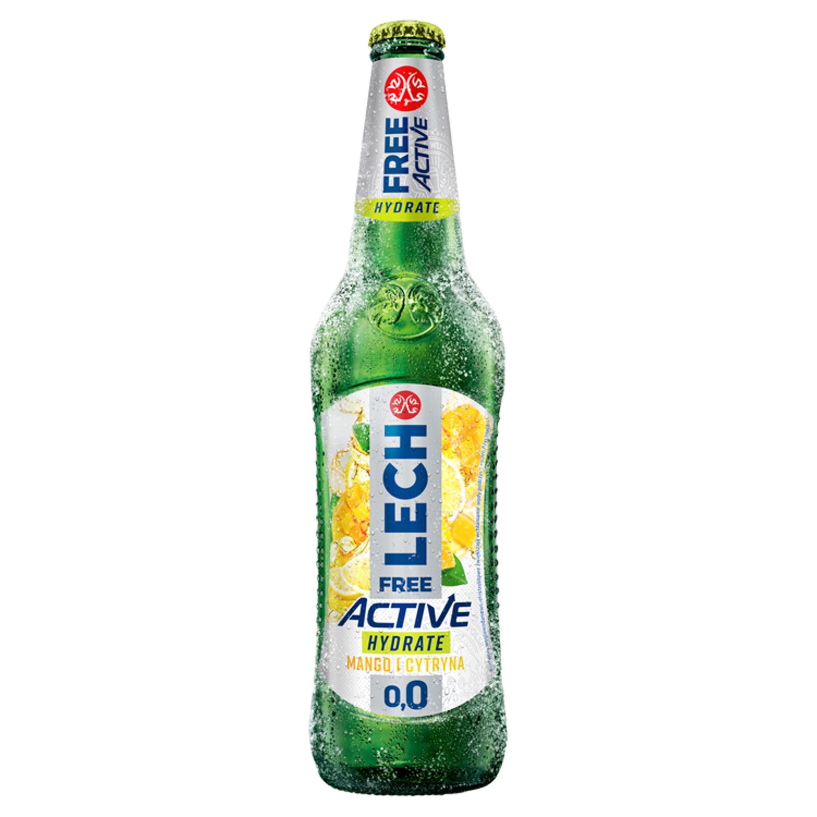 Lech Free Active Hydrate Nealkoholické pivo mango a citron 20 x 500 ml