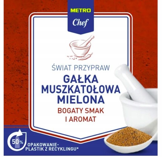 Metro Chef Mletý muškátový oříšek 170 g