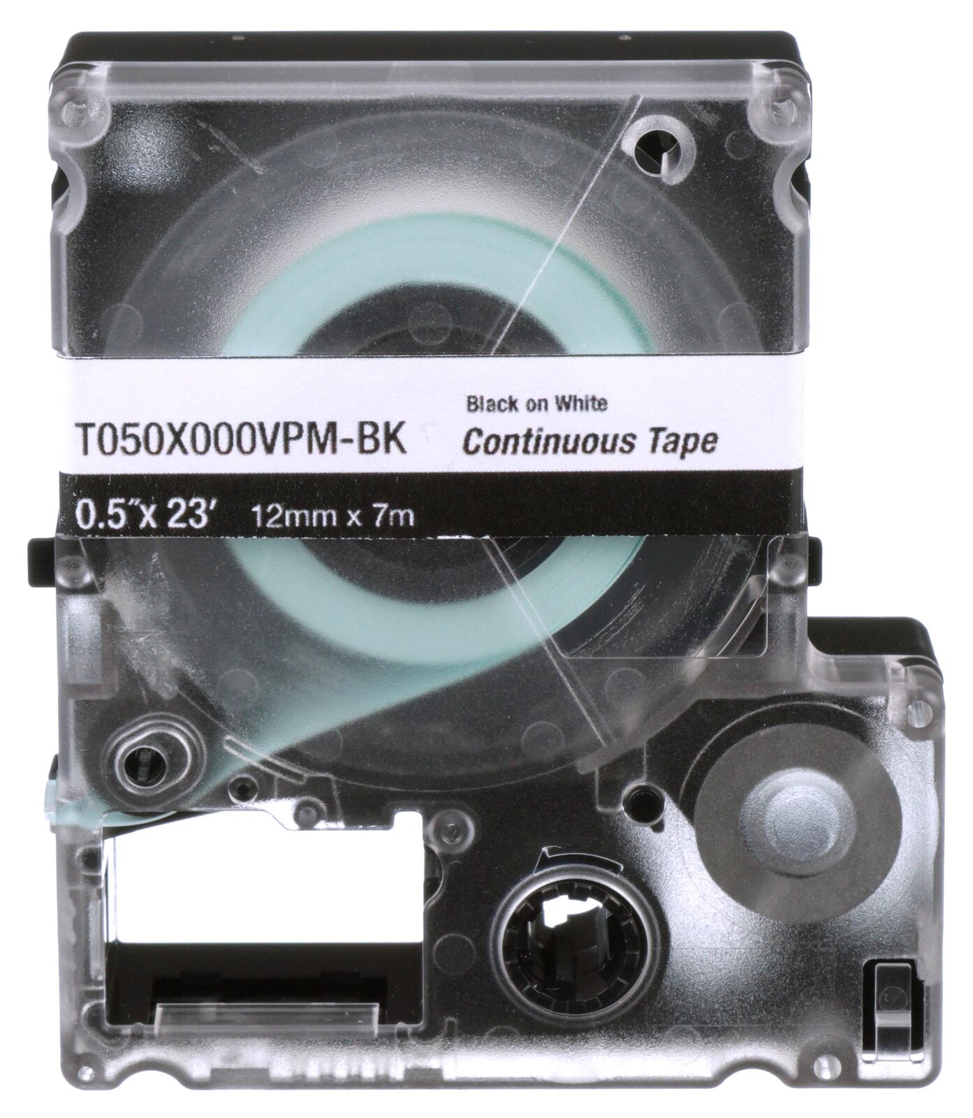 Panduit T050X000Vpm-Bk Label Tape, Vinyl, 0.5