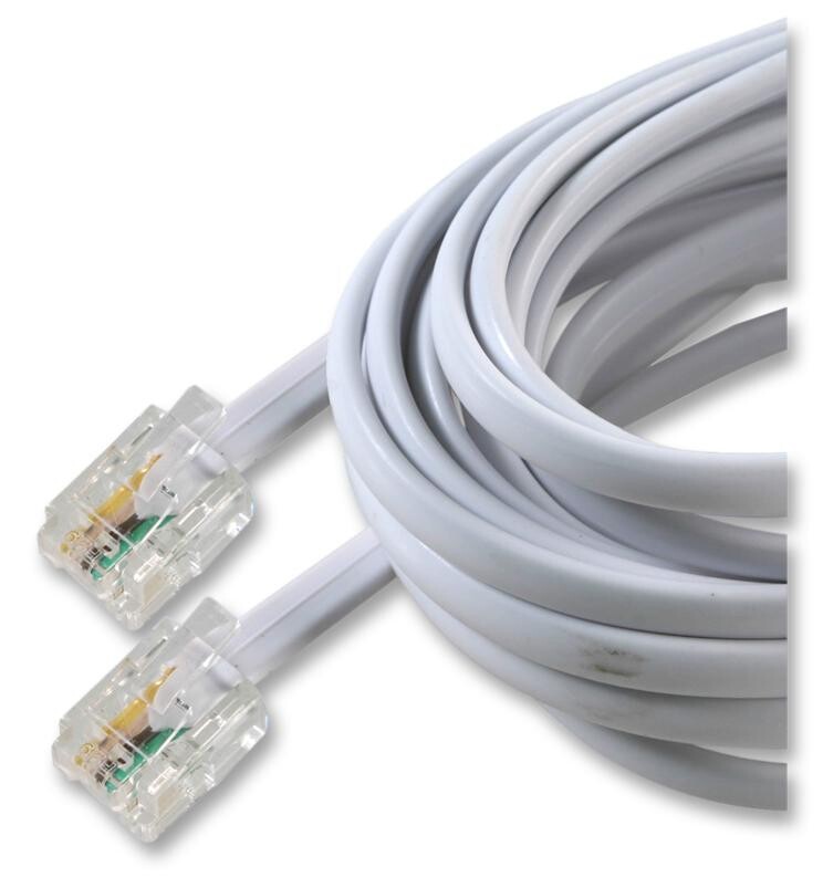 Pro Signal Bt-120 Telephone Cable, Rj11 Plug-Plug, 20M