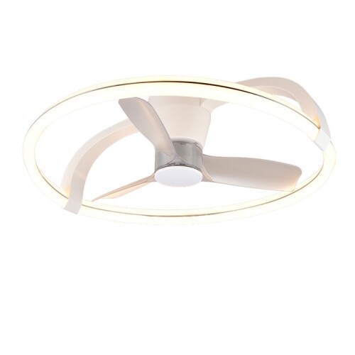 Stropní ventilátor s LED osvětlením TRIO STOCKHOLM 37W 2700K-6500K R64262131