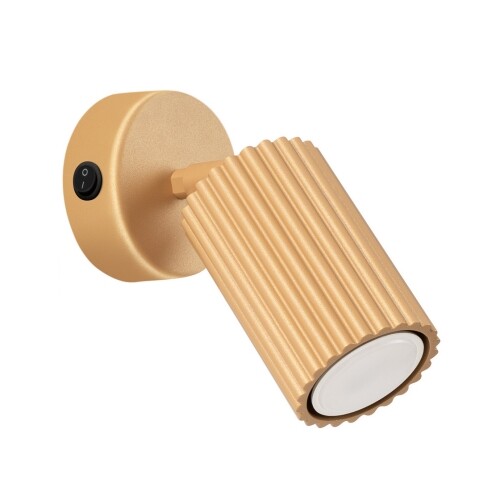 Závěsné svítidlo SOLLUX KARBON zlaté GU10 1x10W bez žárovky SL.1560