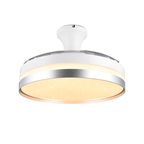 Stropní ventilátor s LED osvětlením TRIO LINDBERG 40W 2700K-6500K R67382187