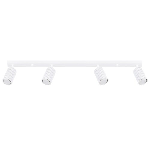 Stropní svítidlo SOLLUX KARBON 4L bílá GU10 4x10W bez žárovek SL.1546