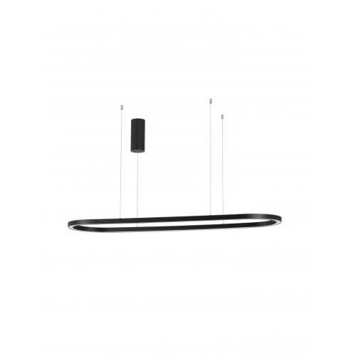 Závěsné LED svítidlo NOVA LUCE CUPPE 58W 3000K černé 9345624