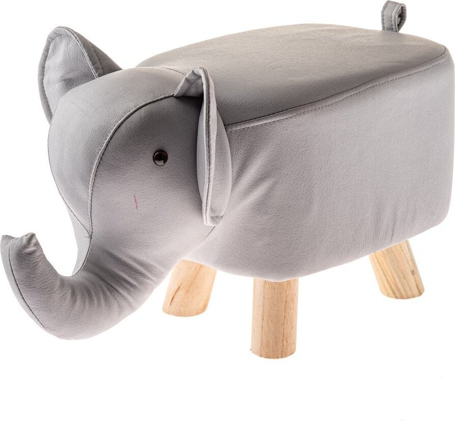 Světle šedá dětská stolička Elephant – Dakls