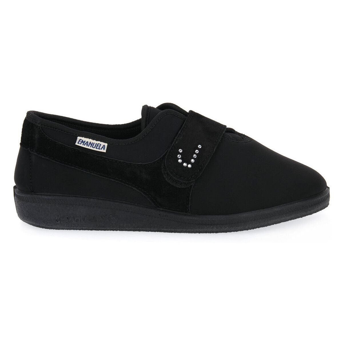 Emanuela  665 NERO PANTOFOLA  Černá