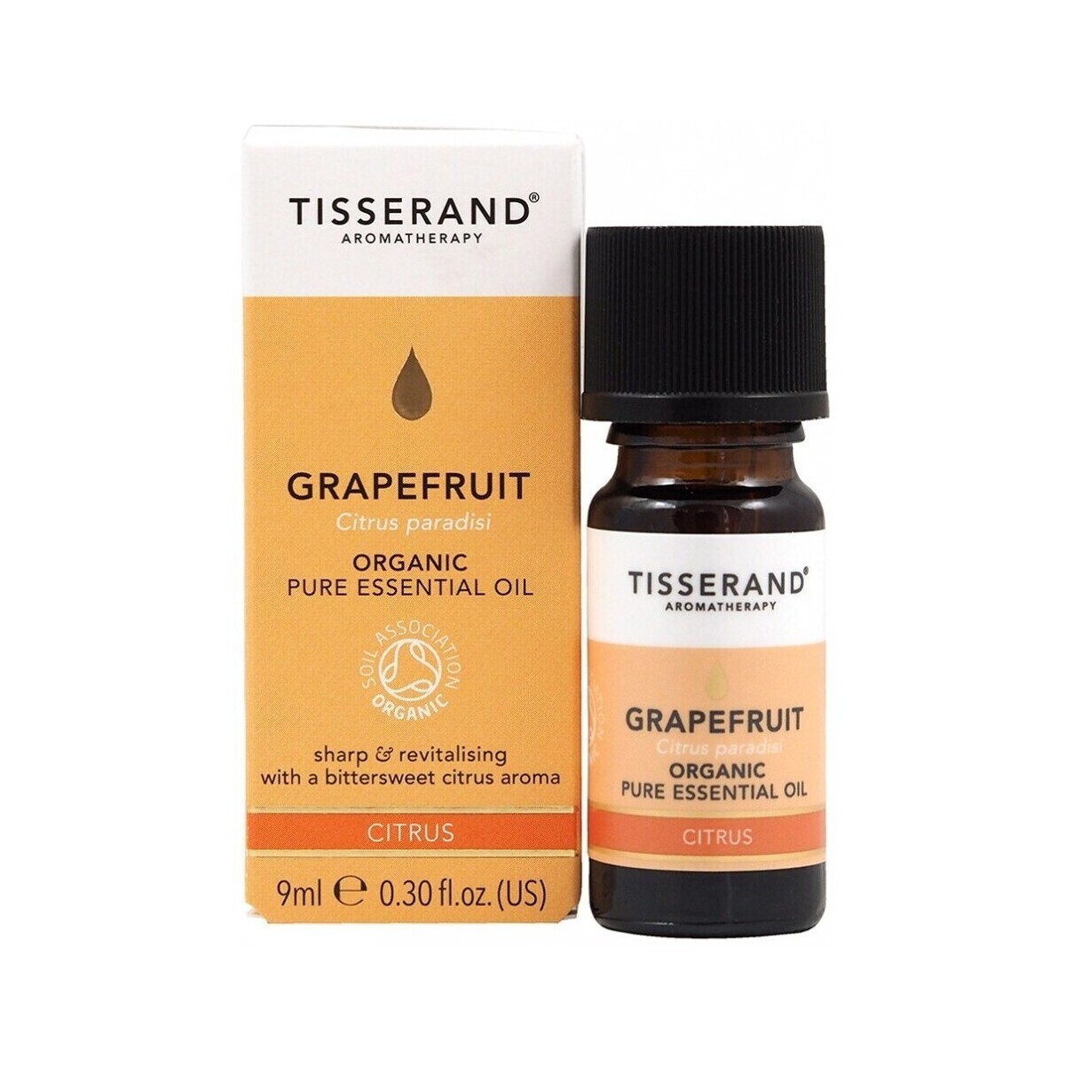 Tisserand Aromatherapy  Grapefruit Organic  ruznobarevne