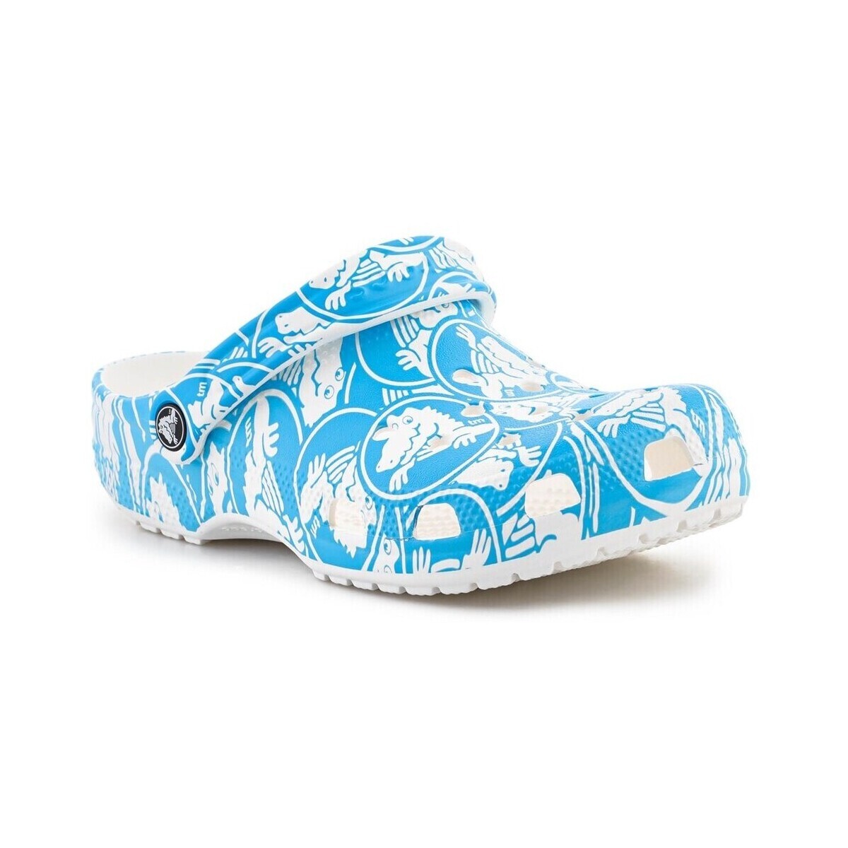 Crocs  Classic Duke Print Clog  Modrá