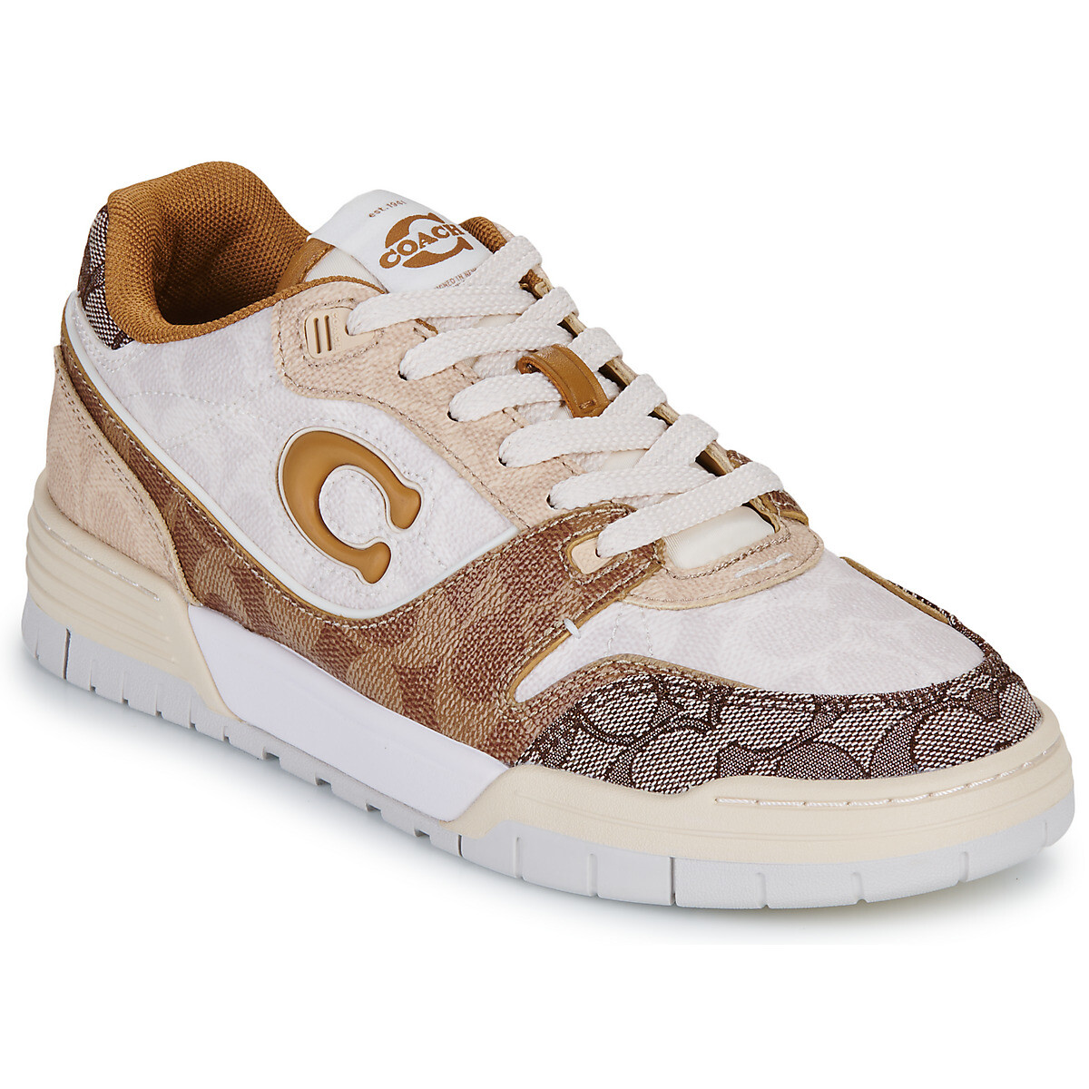 Coach  COACH SOHO SNEAKER WITH MIXED SIGNATURE  ruznobarevne
