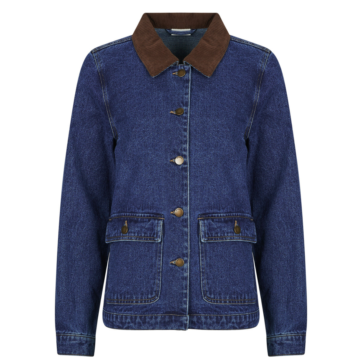 JDY  JDYELLA POCKET L/S DENIM  Modrá