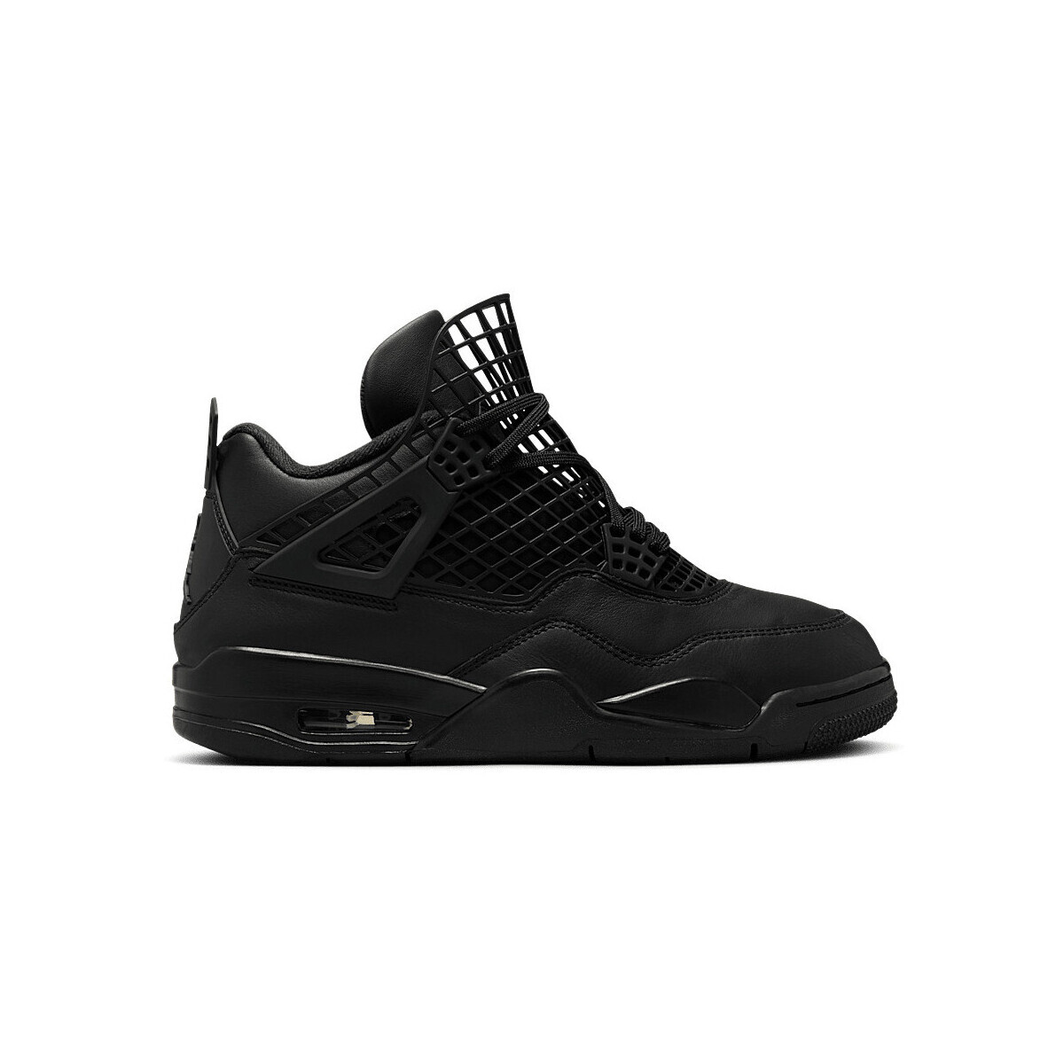 Nike  Jordan 4 Retro Net Black (Women's)  Černá