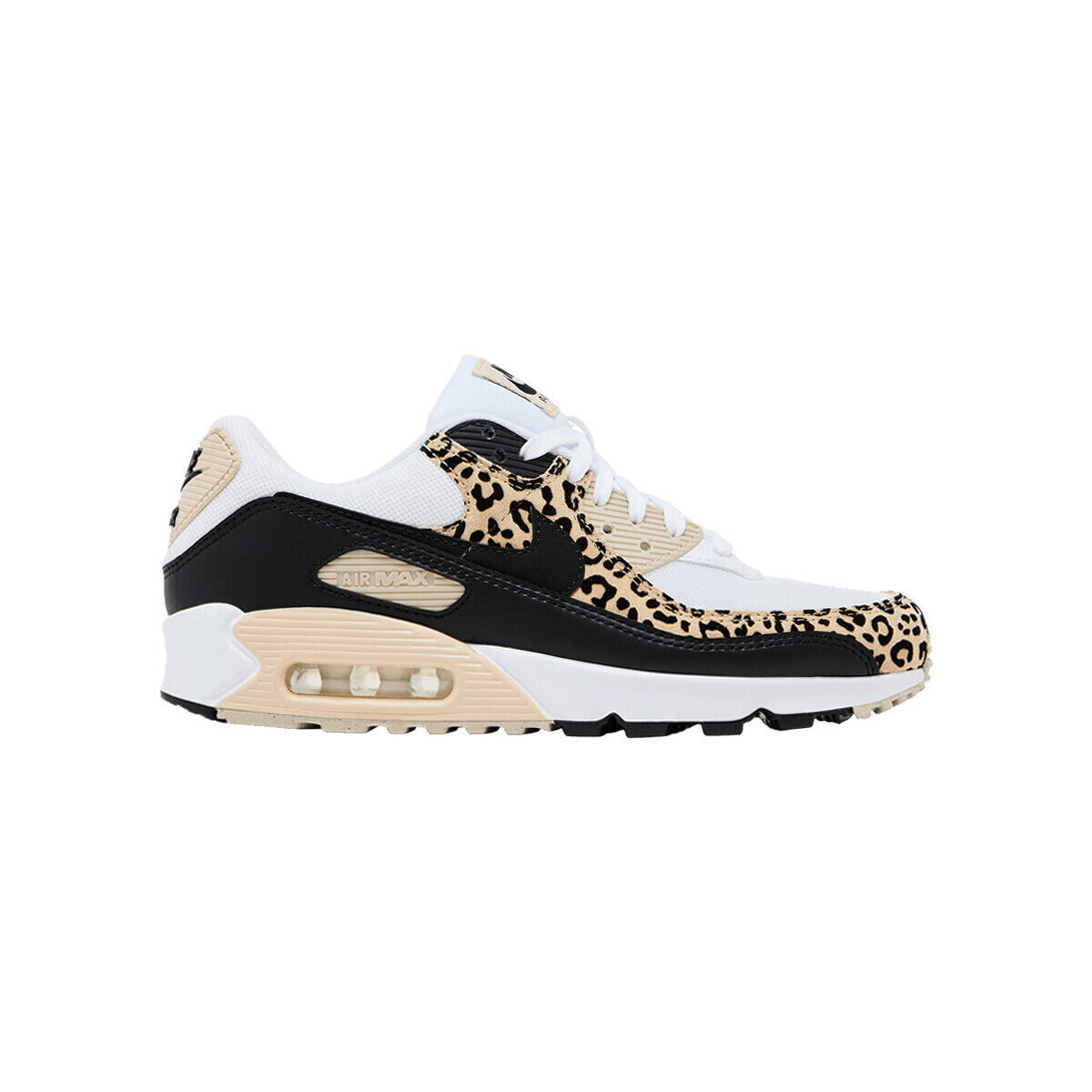 Nike  Air Max 90 Leopard Sanddrift Black (Women's)  Béžová