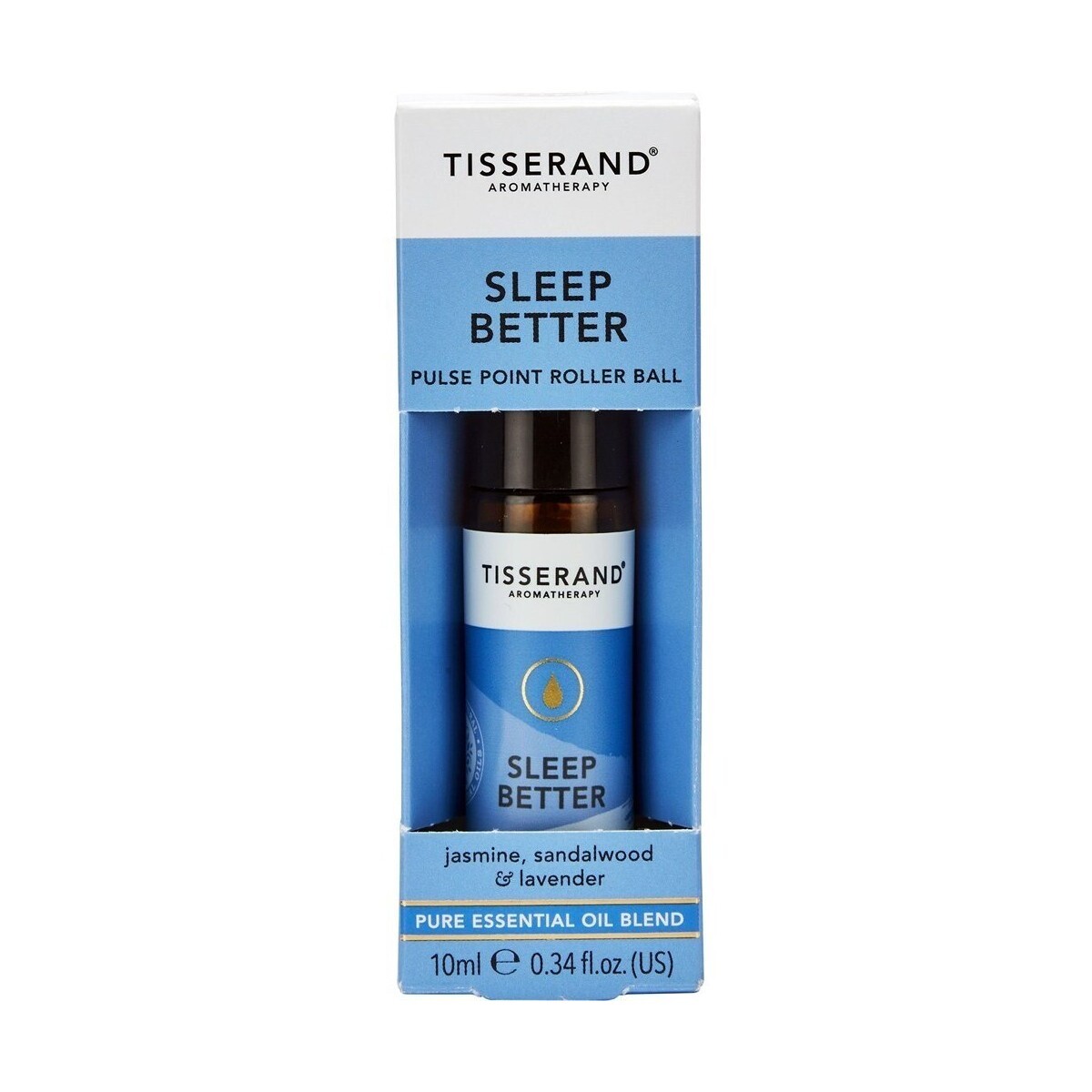 Tisserand Aromatherapy  Sleep Better Pulse Point Roller Ball  Modrá