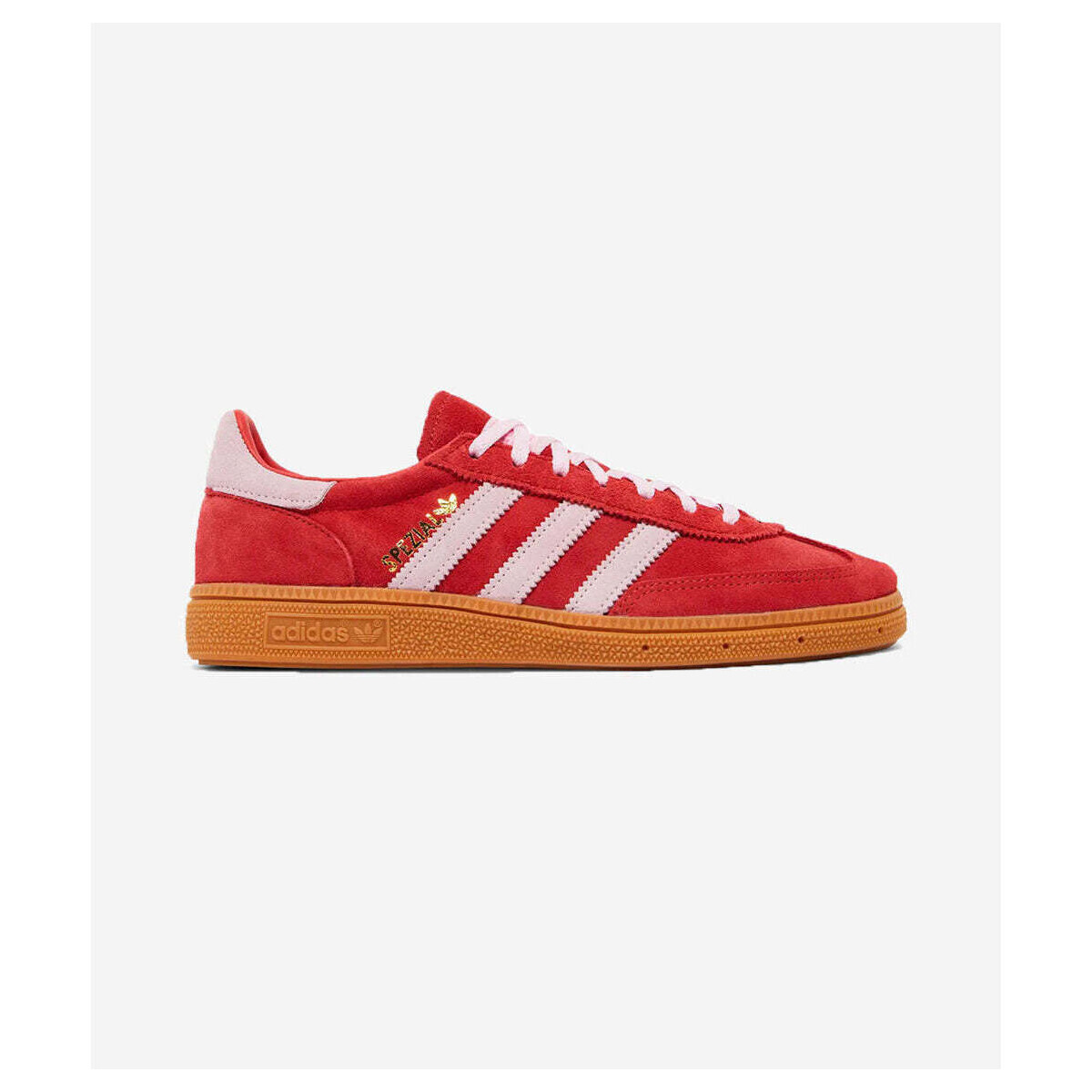 adidas  Handball Spezial Bright Red Clear Pink (Women's)  Červená
