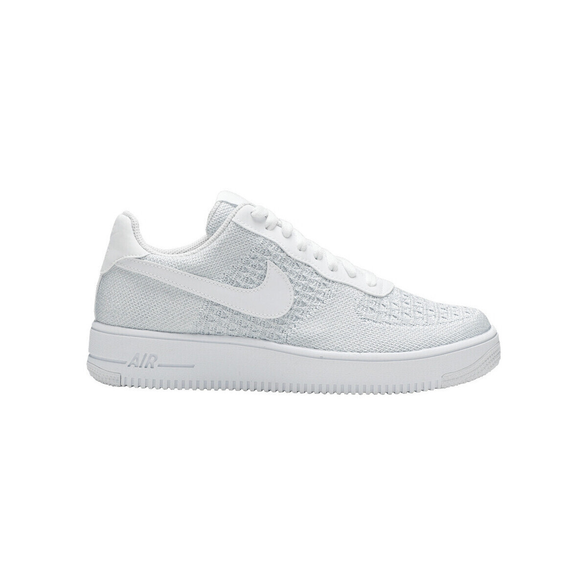 Nike  Air Force 1 Flyknit 2 White Pure Platinum  Bílá