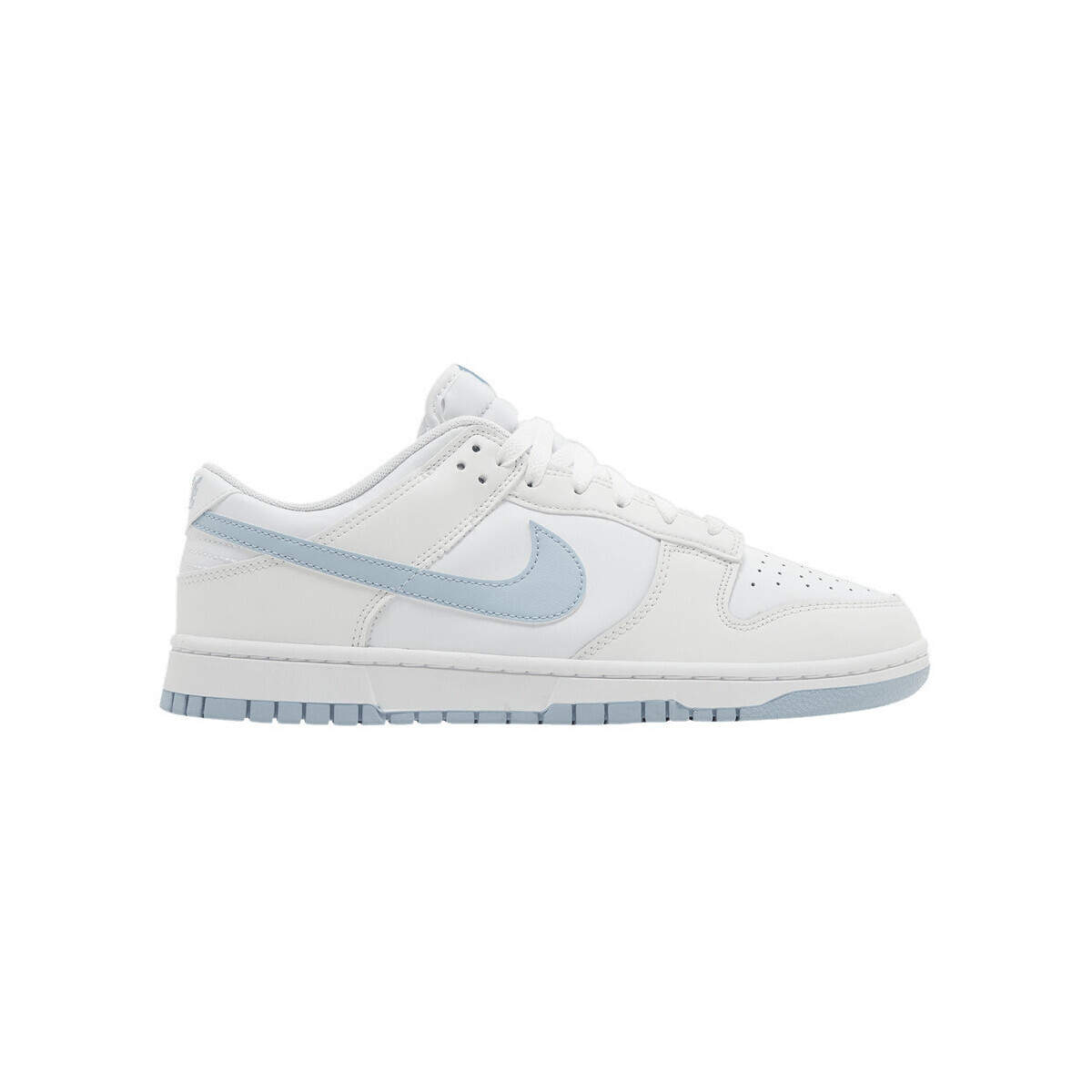 Nike  Dunk Low White Light Armory Blue  Bílá