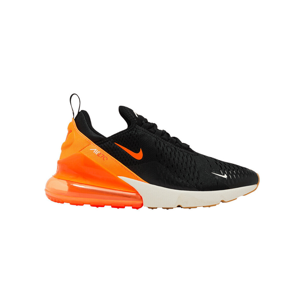 New Balance  Nike Air Max 270 Black Phantom Total Orange  Černá
