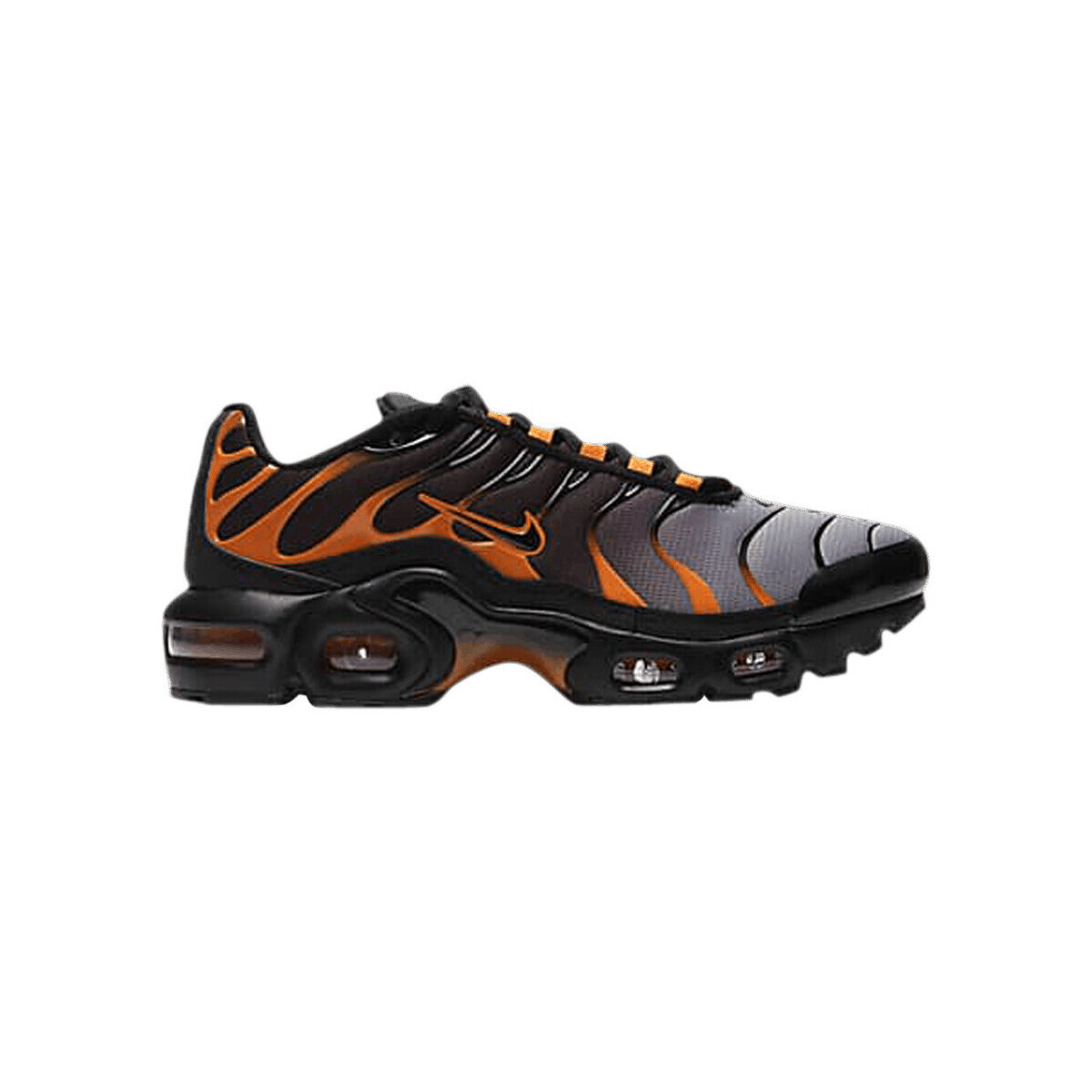 Nike  Air Max Plus GS 'Black Team Orange'  Černá