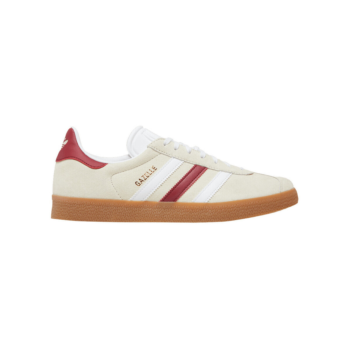 adidas  Gazelle Aluminum Collegiate Burgundy  Bílá