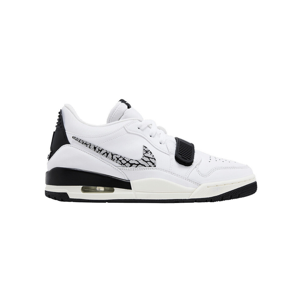 Nike  Jordan Legacy 312 Low White Black Elephant Swoosh  Bílá